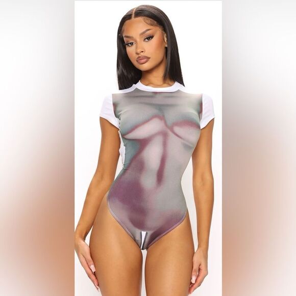 Shape Of Me Bodysuit - Ivory NWOT - Picture 3 of 7